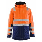 High Vis Oranje/Marineblauw
