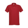 Stretch premium heren polo rood xs