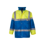 Contrasterend signalisatiejasje Hi Vis Yellow / Royal Blue XXL