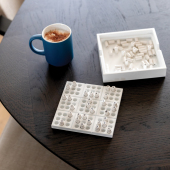 FSC® houten Sudoku spel, wit
