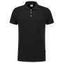 Poloshirt Fitted 210 Gram 201012 Black L