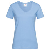 Stedman T-shirt V-Neck Classic-T SS for her 279c light blue L