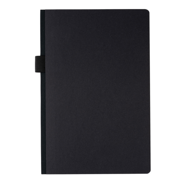 A5 deluxe hardcover notebook, black