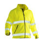 Jobman 5502 Hi-vis fleece jacket geel 4xl