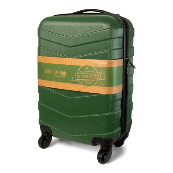 Handbagage koffer RPET groen