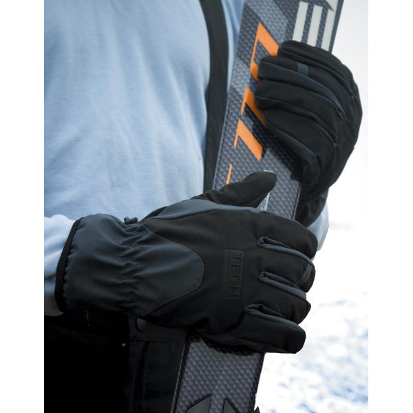 Tech Performance Sport Glove - Black/Black - S