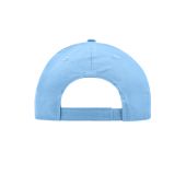 MB6118 Brushed 6 Panel Cap lichtblauw one size