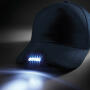 LED Light Cap - Black - One Size
