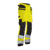 Jobman 2272 Hi-vis women’s trousers star hp geel/zwart DA34