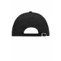 MB6112 6 Panel Raver Sandwich Cap - black/orange - one size