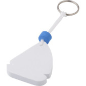 EVA sleutelhanger Beverley wit