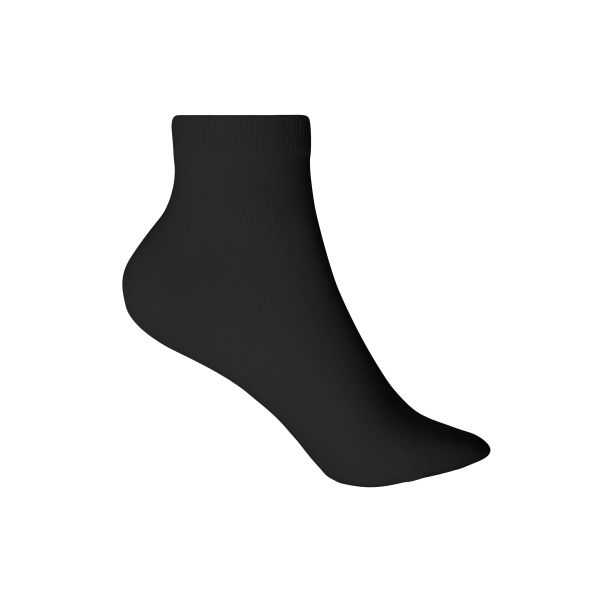 8031 Bio Sneaker Socks zwart 35-38