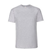 Iconic 195 Ringspun Premium T - Heather Grey - M Iconic 195 Ringspun Premium T - Heather Grey - M