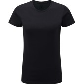 Ladies' HD crew neck T-shirt Black XS