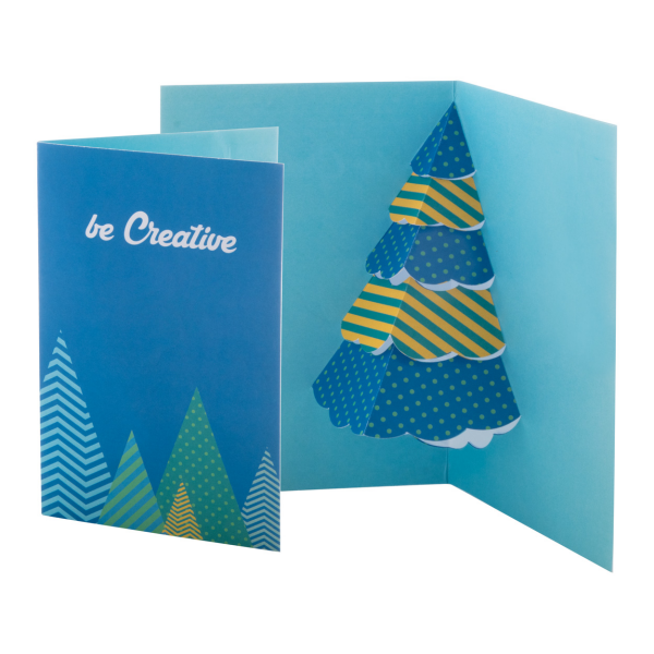 Dimensions - 3D Christmas card, Christmas tree