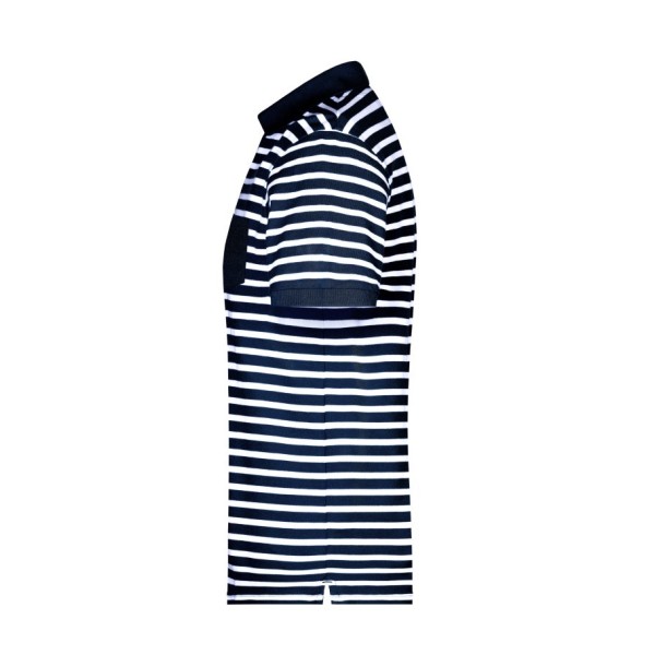 Men's  Polo Striped - navy/white - 3XL