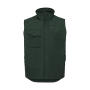 Heavy Duty Workwear Gilet - Bottle Green - S