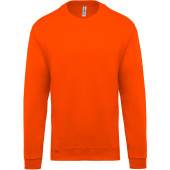 Crew neck sweatshirt Orange XXL