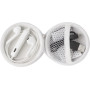 ABS pouch with earphones Aria white