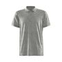 Core blend polo shirt men grey melange 4xl