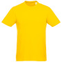 Heros heren t-shirt met korte mouwen - Geel - 2XS