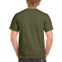 Gildan T-shirt Ultra Cotton SS unisex 417 military green S