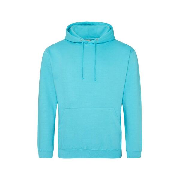 AWDis College Hoodie, Turquoise Surf, L, Just Hoods