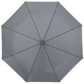 Ida 21.5'' opvouwbare paraplu - Grijs