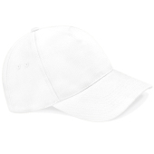 Ultimate 5 Panel Cap - White - One Size