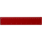 Rothko 20 cm PP liniaal - Rood