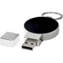 Ronde oplichtende USB - Zwart/Zilver/Wit - 32GB