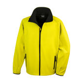 Printable Softshell Jacket - Yellow/Black - S