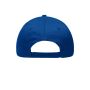 MB6212 6 Panel Brushed Sandwich Cap - royal/white - one size