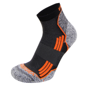 Enkelsokken Robust Grey / Orange 35/37 EU