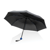 20.5" Impact AWARE™ RPET 190T pongee mini paraplu, koningsblauw