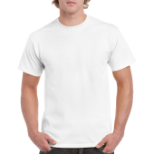 Gildan T-shirt Heavy Cotton for him White 5XL