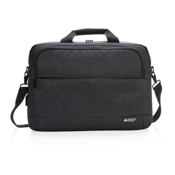 Modern 15” laptop tas PVC-vrij, zwart