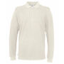 Cottover Gots Pique Long Sleeve Man off white 4XL