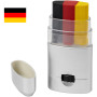 Velox bodypaint - Zwart/Rood/Geel