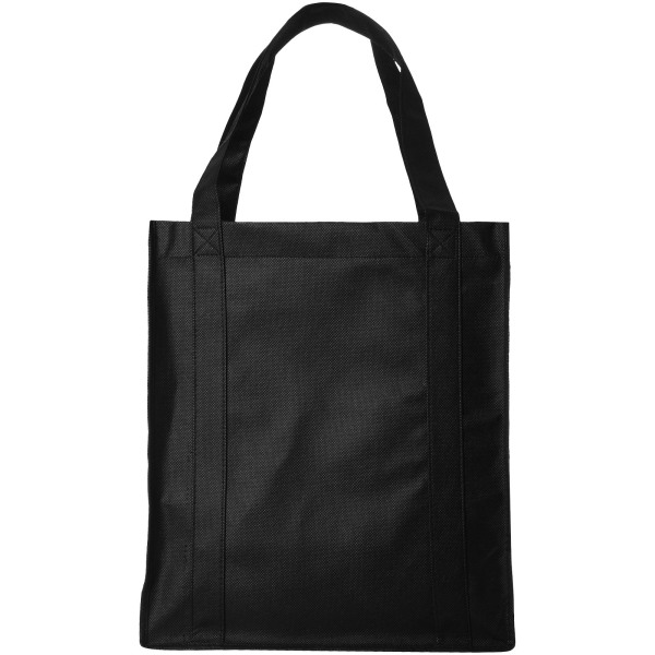 Liberty bottom board non-woven tote bag 29L - Solid black