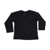 Baby Longsleeve Top - Black - 18-24