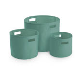Canvas Storage Tubs - Sage Green - M