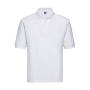 Men's Classic Polycotton Polo - White - 5XL