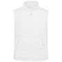 Met fleece gevoerde bodywarmer White 4XL Met fleece gevoerde bodywarmer White 4XL
