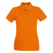 FOTL Lady-Fit Premium Polo, Orange, XL