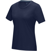 Azurite GOTS økologisk, kortærmet T-shirt til kvinder - Marineblå - S
