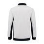 L&S Polosweater Workwear white/dy M