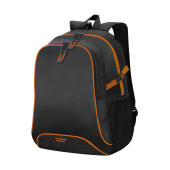 Osaka Basic Backpack - Black/Orange - One Size