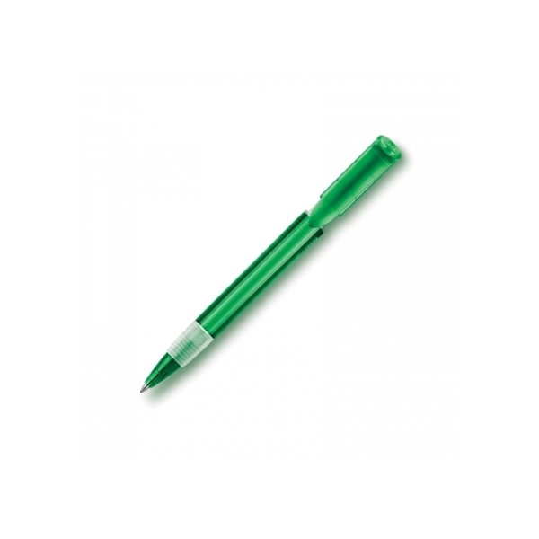 Ball pen S40 Grip Clear transparent - Transparent Green