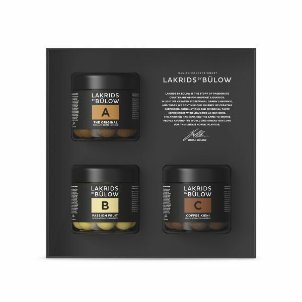 Lakrids Black box 3 x small A+B+C